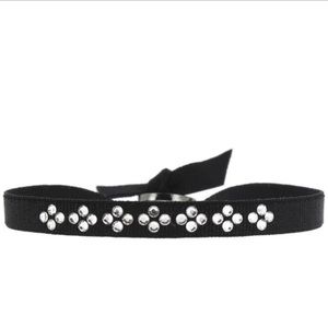 Les Interchangeables Black Swarovski Bracelet Brand New